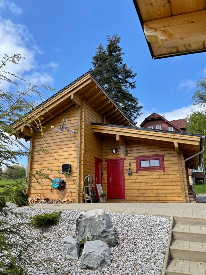 Blockhaus an der Skiwiese Braunlage Exterior foto