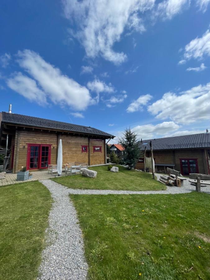 Blockhaus an der Skiwiese Braunlage Exterior foto