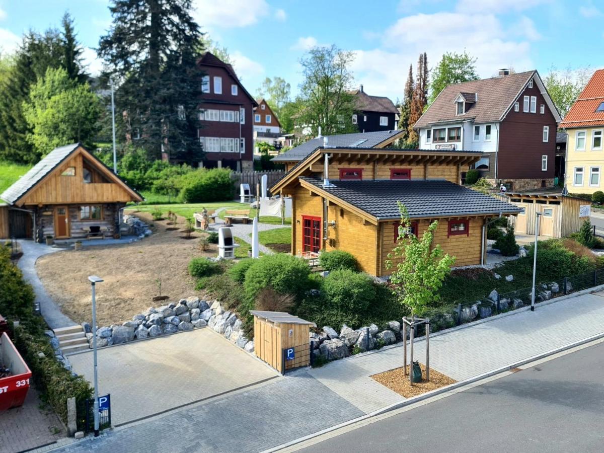 Blockhaus an der Skiwiese Braunlage Exterior foto