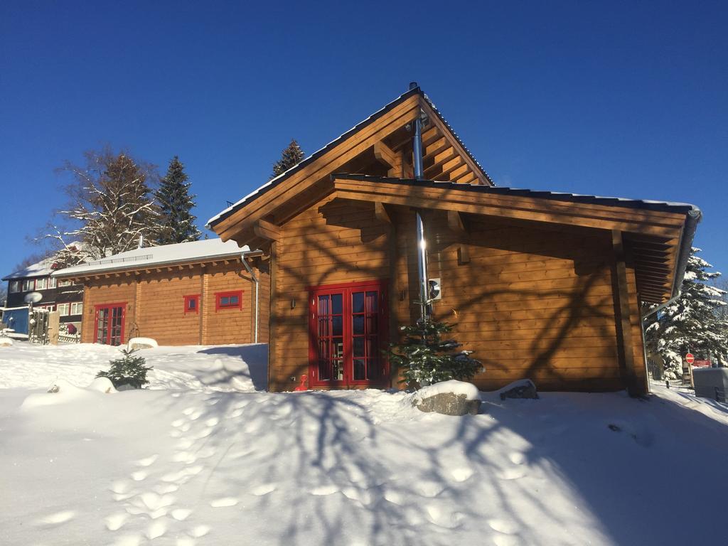 Blockhaus an der Skiwiese Braunlage Exterior foto