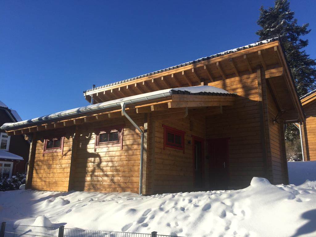 Blockhaus an der Skiwiese Braunlage Exterior foto